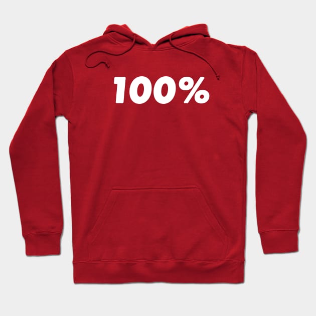 100% Hoodie by foxfalcon